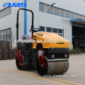 Hydraulic Double Drum Drive 1 Ton Vibratory Road Roller Compactor Machine